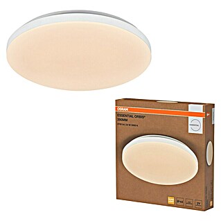 Osram Orbis LED-Deckenleuchte rund Essential (24 W, Ø x H: 38,5 x 7 cm, Weiß, Warmweiß)