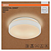 Osram Orbis Okrugla stropna LED svjetiljka Essential  (10 W, Ø x V: 28 x 9,5 cm, Bez izvora svjetlosti) | BAUHAUS