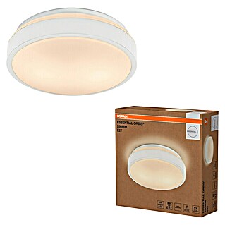 Osram Orbis LED-Deckenleuchte rund Essential (10 W, Ø x H: 28 x 9,5 cm, Weiß, Ohne Leuchtmittel)