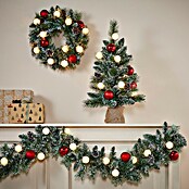 Black Box Trees Kunstkerstboom Kaprun (Hoogte: 60 cm, Groen frosted, LED-verlichting) | BAUHAUS