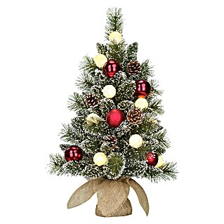 Black Box Trees Kunstkerstboom Kaprun (Hoogte: 60 cm, Groen frosted, LED-verlichting)
