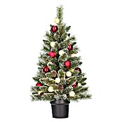 Black Box Trees Kunstkerstboom Kaprun (Hoogte: 90 cm, Groen, LED-verlichting) | BAUHAUS