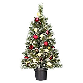 Black Box Trees Kunstkerstboom Kaprun (Hoogte: 90 cm, Groen, LED-verlichting)