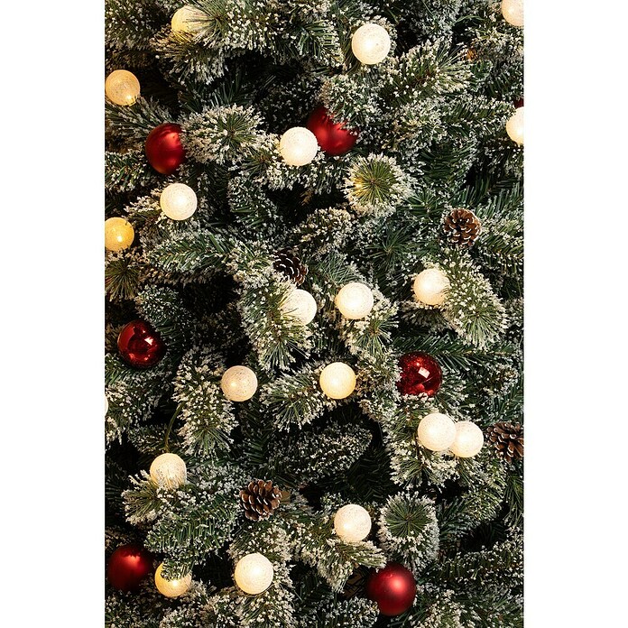 Black Box Trees Kunstkerstboom Kaprun (Hoogte: 180 cm, Groen frosted, LED-verlichting) | BAUHAUS