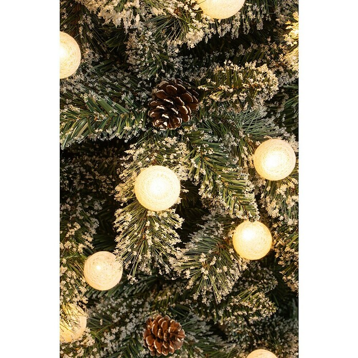 Black Box Trees Kunstkerstboom Kaprun (Hoogte: 180 cm, Groen frosted, LED-verlichting) | BAUHAUS