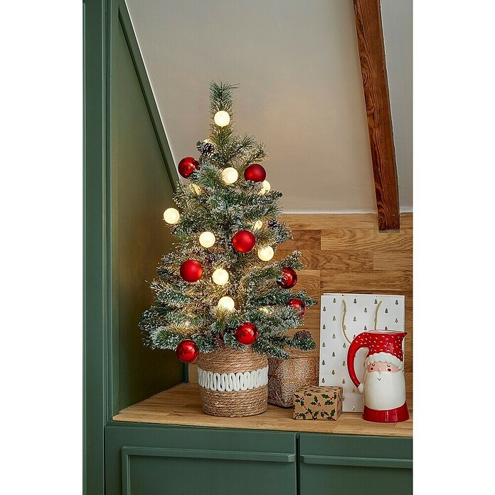 Black Box Trees Kunstkerstboom Kaprun (Hoogte: 90 cm, Groen, LED-verlichting) | BAUHAUS