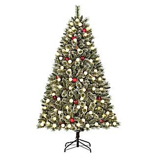 Black Box Trees Kunstkerstboom Kaprun (Hoogte: 180 cm, Groen frosted, LED-verlichting)