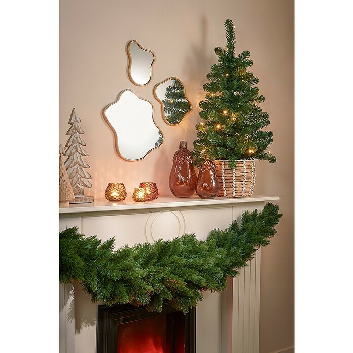 Black Box Trees Kunstkerstboom Norton (Hoogte: 90 cm, Groen, LED-verlichting) | BAUHAUS