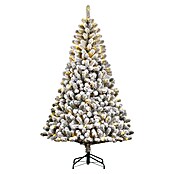 Black Box Trees Kunstkerstboom CHARLTON met LED (Hoogte: 185 cm, Groen frosted, LED-verlichting) | BAUHAUS