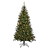Black Box Trees Kunstkerstboom KINGSTON met LED (Hoogte: 185 cm, Groen, LED-verlichting) | BAUHAUS