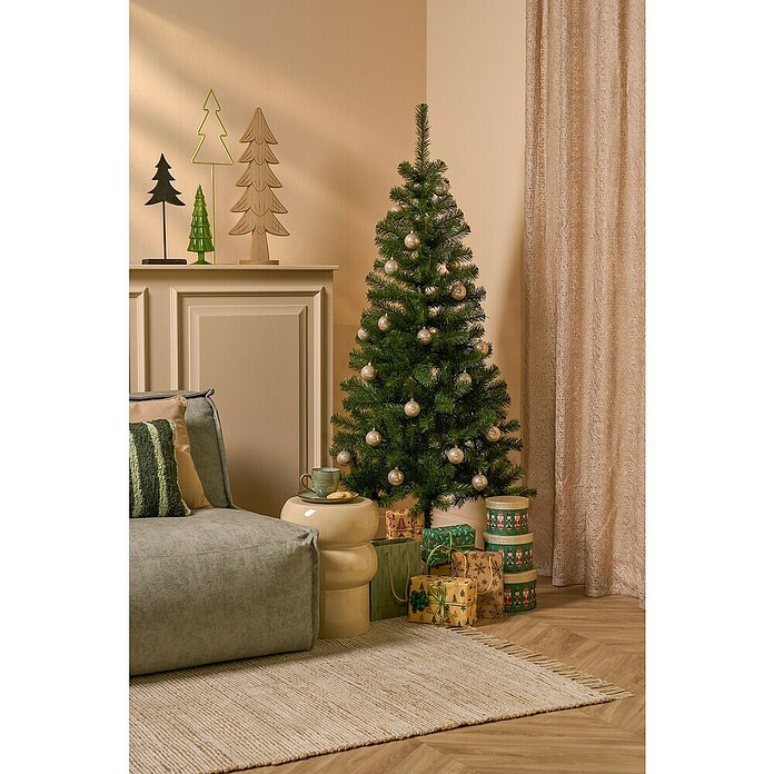 Black Box Trees Kunstkerstboom Ague (Hoogte: 185 cm, Groen, Voet) | BAUHAUS