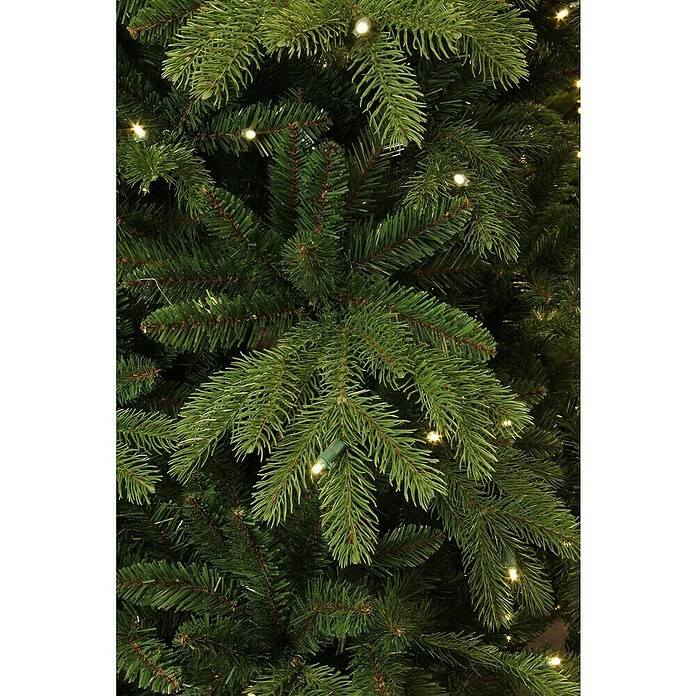 Black Box Trees Kunstkerstboom BRAMPTON met LED (Hoogte: 230 mm, Groen, LED-verlichting) | BAUHAUS