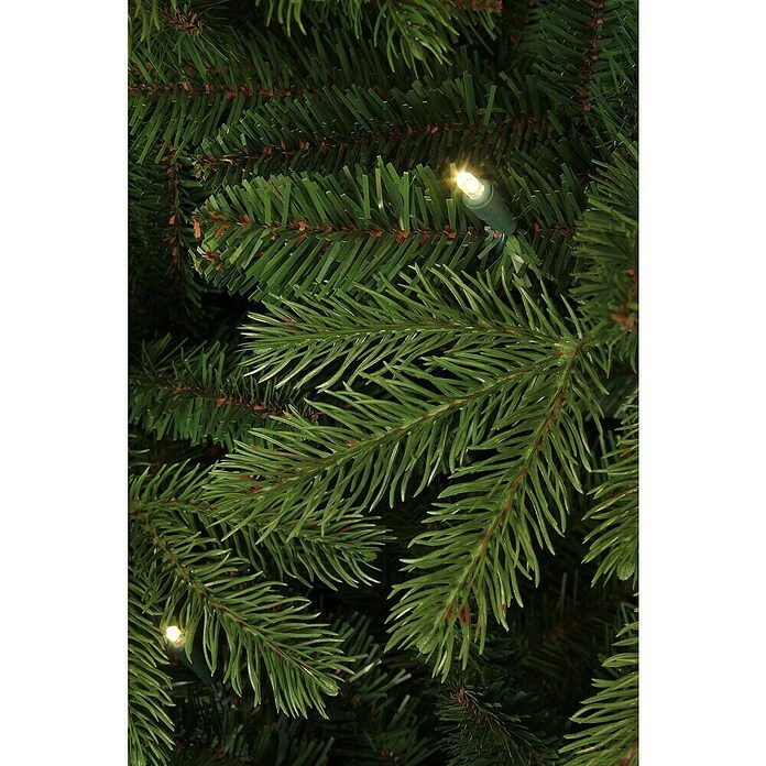 Black Box Trees Kunstkerstboom BRAMPTON met LED (Hoogte: 230 mm, Groen, LED-verlichting) | BAUHAUS