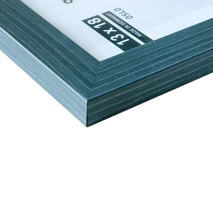 Accent Holzrahmen Oslo - 13 x 18 cm, Blau - Detailaufnahme