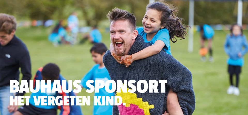 BAUHAUS sponsort het Vergeten Kind