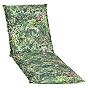 beo Gartenmöbel-Auflage Tegernsee (Gartenliege, L x B x H: 191 x 58 x 8 cm, 70% Baumwolle/30% Polyester, Grün) | BAUHAUS