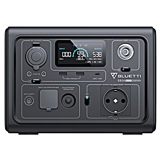 Bluetti Powerstation EB3A (268 Wh, Grau)