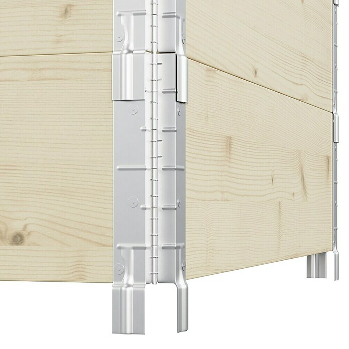 Upyard Hochbeet 3 Ebenen (120 x 80 x 58,5 cm, Holz, Natur, Fassungsvermögen: 301,8 l) | BAUHAUS