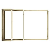 Upyard Huerto de 3 niveles (120 x 80 x 58,5 cm, Madera, Natural, Capacidad volumétrica: 302,4 l) | BAUHAUS