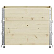 Upyard Huerto de 3 niveles (120 x 80 x 58,5 cm, Madera, Natural, Capacidad volumétrica: 302,4 l) | BAUHAUS