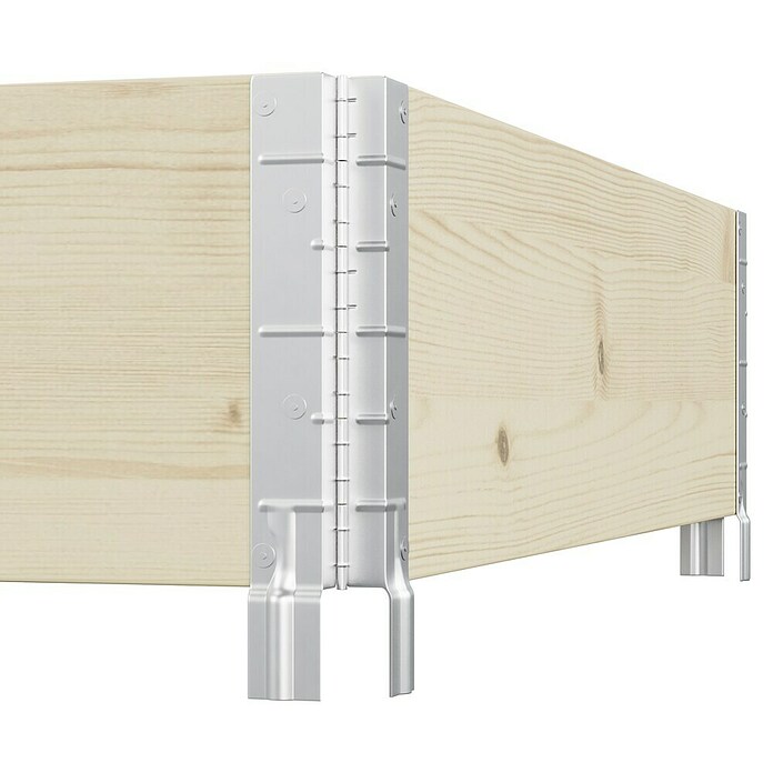 Upyard Huerto de 3 niveles (120 x 80 x 58,5 cm, Madera, Natural, Capacidad volumétrica: 302,4 l) | BAUHAUS