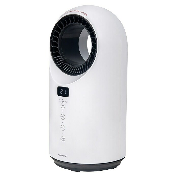 Masterplug Calefactor cerámico Breeze (1.500 W, Blanco, 18 x 18 x 36,9 cm) | BAUHAUS