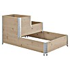 Upyard Hochbeet 3 Ebenen (120 x 80 x 58,5 cm, Holz, Braun, Fassungsvermögen: 301,8 l) | BAUHAUS