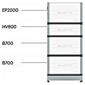 Bluetti Batteriespeicher B700 (Akkuleistung: 716,8 Wh, Passend für: Bluetti Heimspeicher EP2000) | BAUHAUS