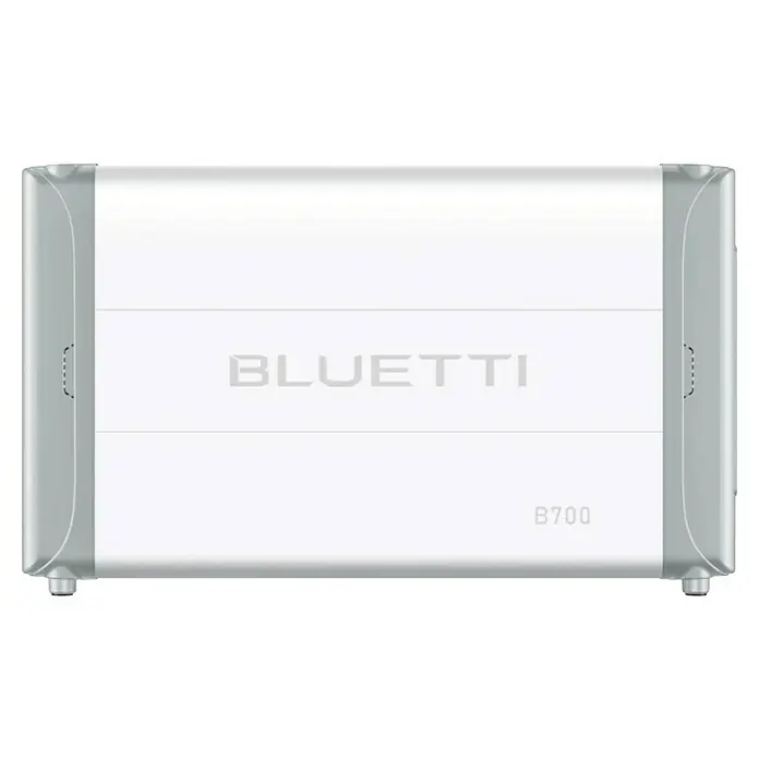 Bluetti Batteriespeicher B700 - Akkuleistung: 716,8 Wh - Das Bluetti B700 Solargenerator-Erweiterungsmodul bietet zusätzliche Leistung für Ihre netzunabhängigen Bedürfnisse mit zuverlässiger Speicherkapazität.
