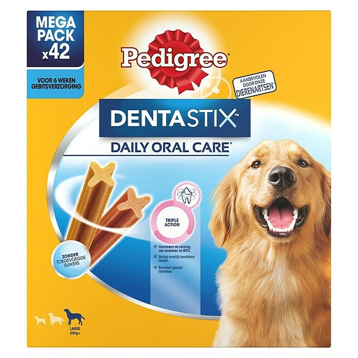 Pedigree Hondensnack Dentastix Maxi Multipack (42 st.) | BAUHAUS