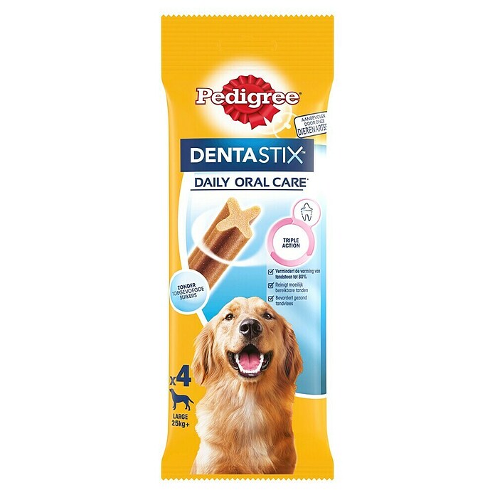 Pedigree Hondensnack Dentastix Maxi (4 st., Grootte hond: 25+ kg) | BAUHAUS