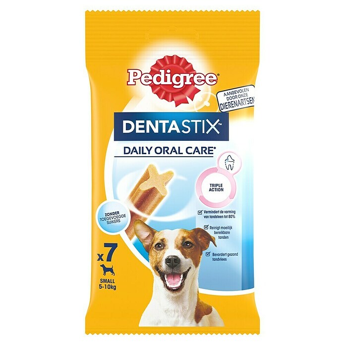Pedigree Hondensnack Dentastix Mini (7 st., Grootte hond: 5 - 10 kg) | BAUHAUS