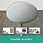 Hansgrohe Crometta Hoofddoucheset (Met thermostaatkraan, Gatafstand: 75 - 85 cm, Chroom)