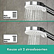 Hansgrohe Crometta Hoofddoucheset (Met thermostaatkraan, Gatafstand: 75 - 85 cm, Chroom)