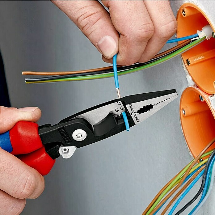 Knipex Kombinirane klešče  (Dolžina: 200 mm) | 1805 - Zangen | BADB - Zangen | BAD - Handwerkzeuge | BA - Handwerkzeuge | B - Werkz/Masch/Maschzubeh/Auto | BAUHAUS