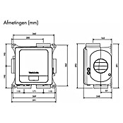 Vent-Axia Ventilatieluchtsysteem Multihome EEP (368 m³/u, Smart bediening: via App) | BAUHAUS