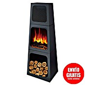 Purline Estufa de pie infrarrojos CHE-730 (35 x 45 x 120 cm, 1.800 W, Negro) | BAUHAUS