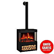 Purline Chimenea eléctrica Heaty Lampy (1.800 W, Negro, 30 x 60 x 73,5 cm) | BAUHAUS