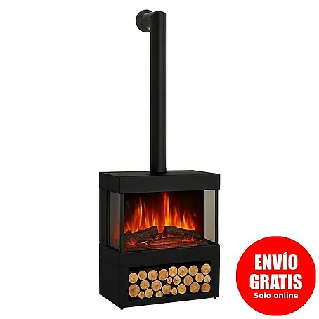 Purline  Chimenea eléctrica Heaty Lampy