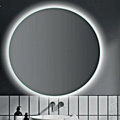 Bath Stage Espejo con luz B-934 (Diámetro: 100 cm, Blanco frío) | BAUHAUS
