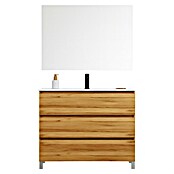 Conjunto de mueble de baño Inter (Ancho: 100 cm, Roble, 3 pzs.) | BAUHAUS