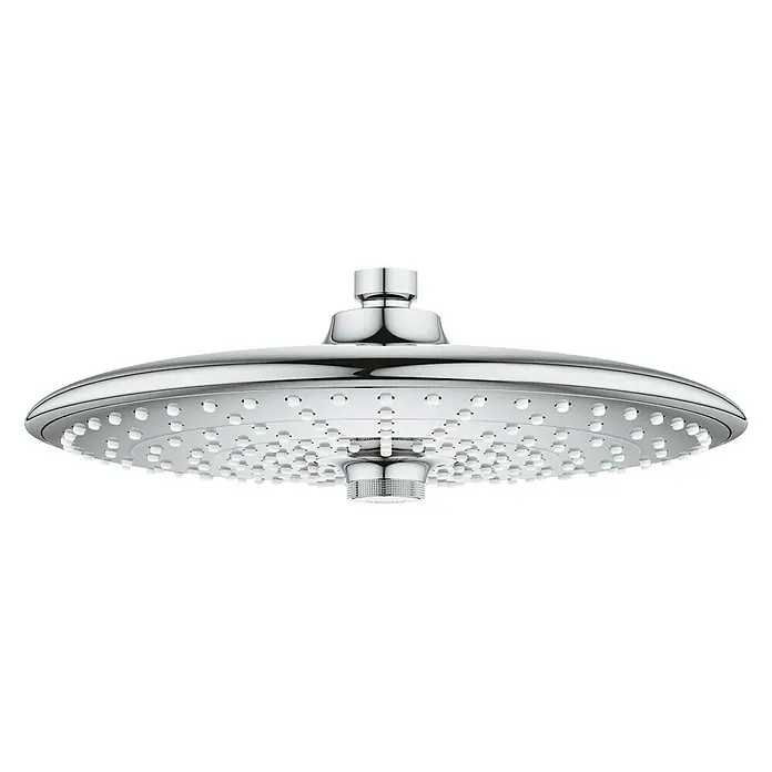 Grohe Euphoria 260 Kopfbrause - Durchmesser: 26 cm, 17 l/min, Anzahl Funktionen: 3 Stk., Chrom - Diese Abbildung zeigt einen Grohe Rainshower 310 SmartActive Kopfbrause, der durch sein modernes Design und seine hohe Funktionalität besticht.