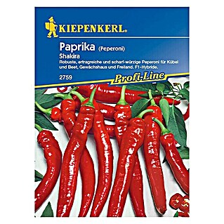 Kiepenkerl Profi-Line Gemüsesamen Paprika Shakira (Capsicum annuum, Erntezeit: Juli)