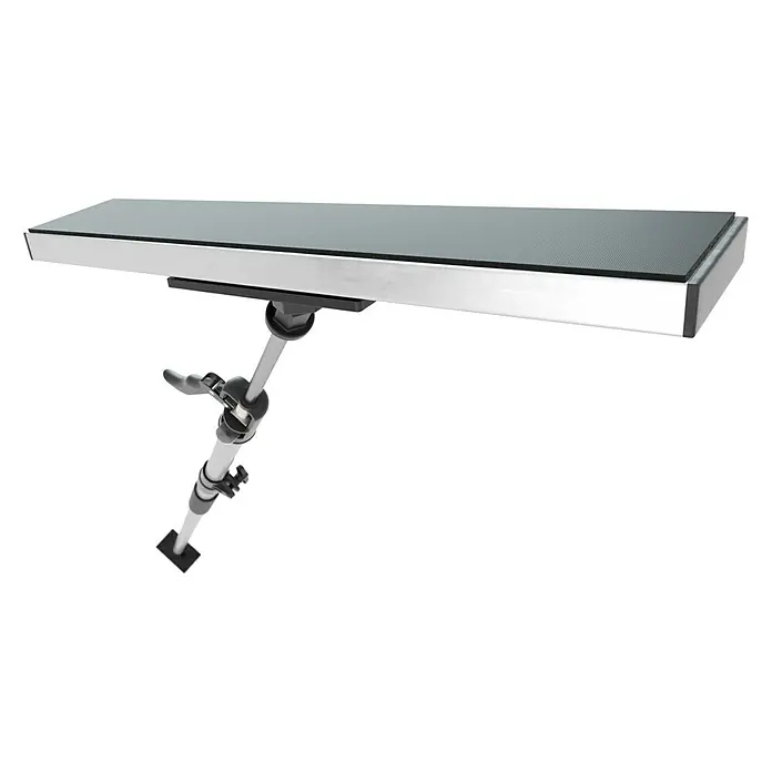 Schnellspann Deckenstützen & Türspanner Spannaufsatz XXL - 400 x 80 mm - Verstellbarer Tablet-Halter zur flexiblen Positionierung. Ideal für Präsentationen oder als Arbeitsfläche.
