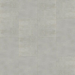Vinylboden Rigid Fliese San Sebastian (Grau, Fliese, 1 220 x 610 x 5,5 mm)