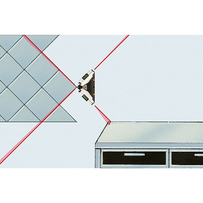 Laserliner Linijski laser SuperSquare-Laser 4  (Maksimalno območje delovanja: 15 m, Kot laserske linije: 90 °) | 1941 - Laser- und elektrische Messgeräte | BADM - Meßwerkzeuge | BAD - Handwerkzeuge | BA - Handwerkzeuge | B - Werkz/Masch/Maschzubeh/Auto | BAUHAUS