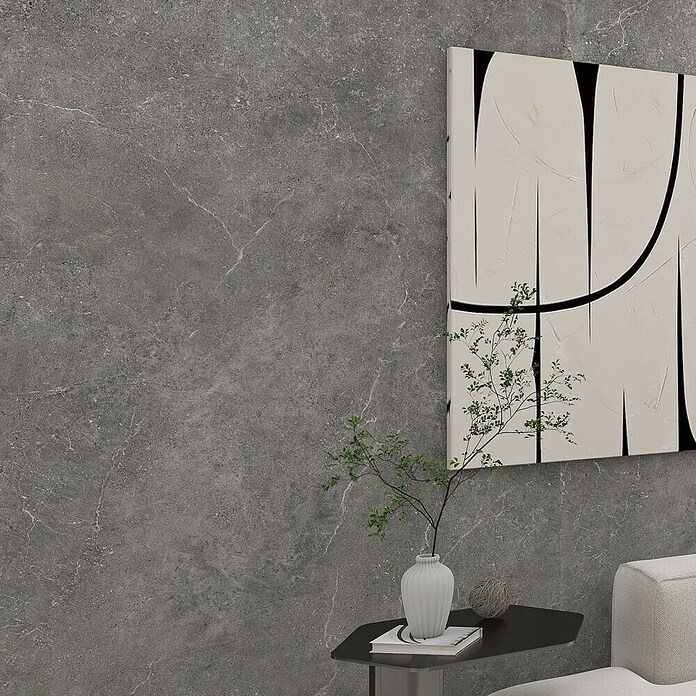 Wandpaneel Fliese Apulien (260 cm x 90 cm x 4 mm, Anthrazit) | BAUHAUS