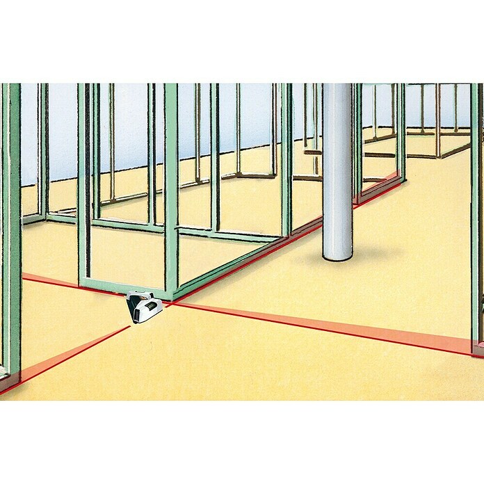 Laserliner Linijski laser SuperSquare-Laser 4  (Maksimalno območje delovanja: 15 m, Kot laserske linije: 90 °) | 1941 - Laser- und elektrische Messgeräte | BADM - Meßwerkzeuge | BAD - Handwerkzeuge | BA - Handwerkzeuge | B - Werkz/Masch/Maschzubeh/Auto | BAUHAUS