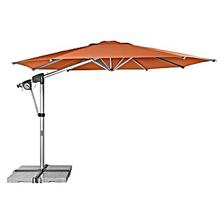Doppler Protect Schirmbezug Protect (Terracotta, 400 cm, Passend für: Doppler Schirmgestell Ø 400 cm)