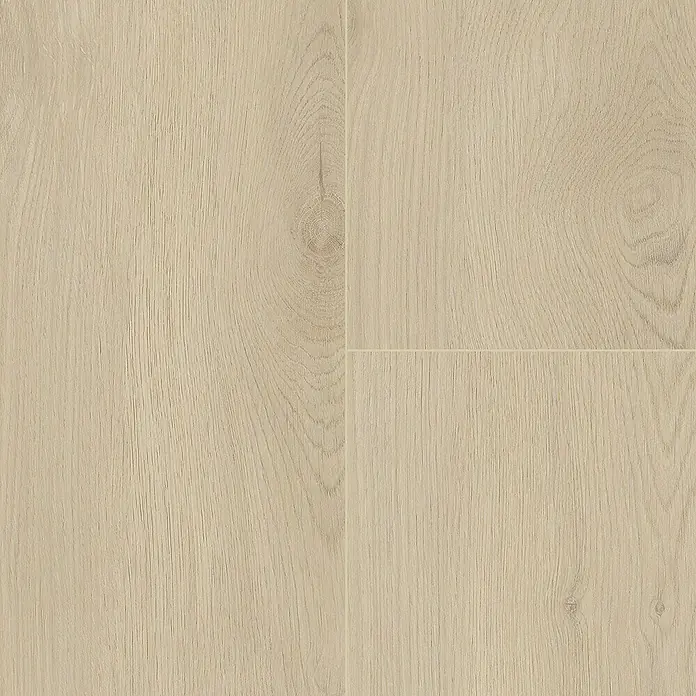 Vinylboden Rigid - Eiche Dalvik, Landhausdiele, 1.220 x 229 x 5,5 mm - Helle Holzstruktur mit natürlicher Maserung, ideal als Bodenbelag oder Wandverkleidung mit eleganter Optik.